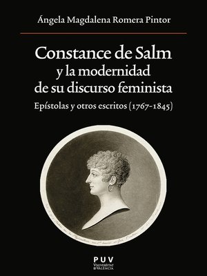 cover image of Constance de Salm y la modernidad de su discurso feminista